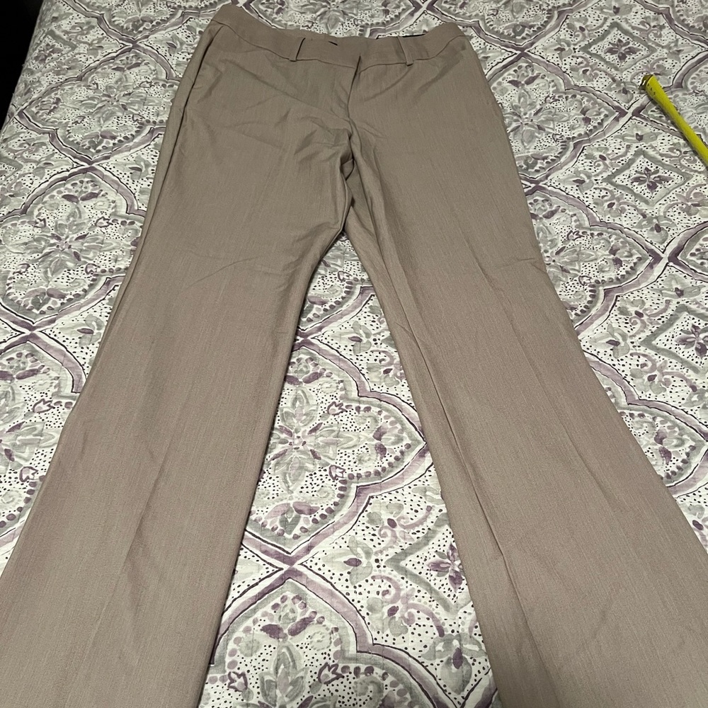 Worthington Modern Fit Slacks Size 8T tumbleweed heather NWT